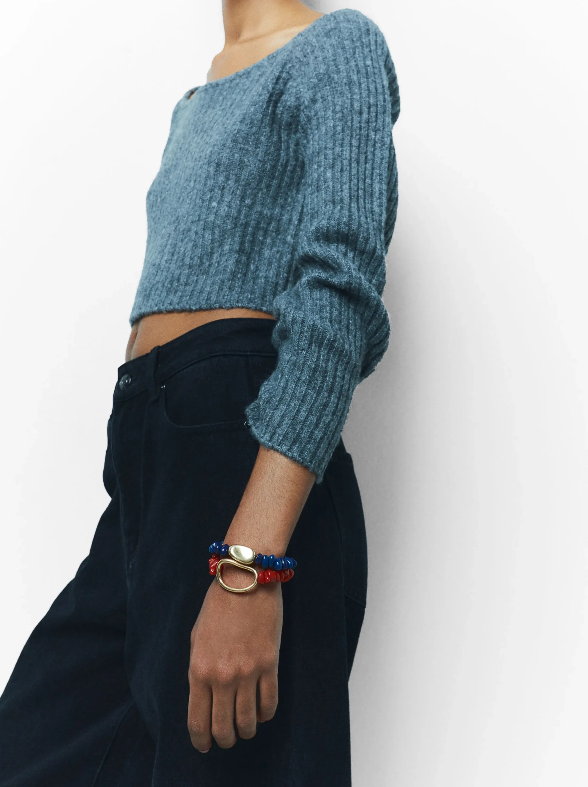 PARFOIS Pulsera Elástica Bicolor Multicor Best