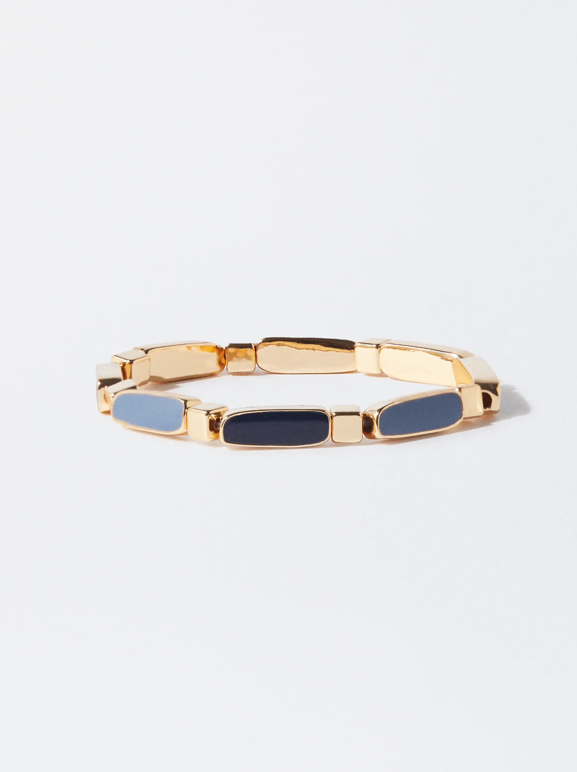 PARFOIS Pulsera Elástica Esmaltada Multicor Shop