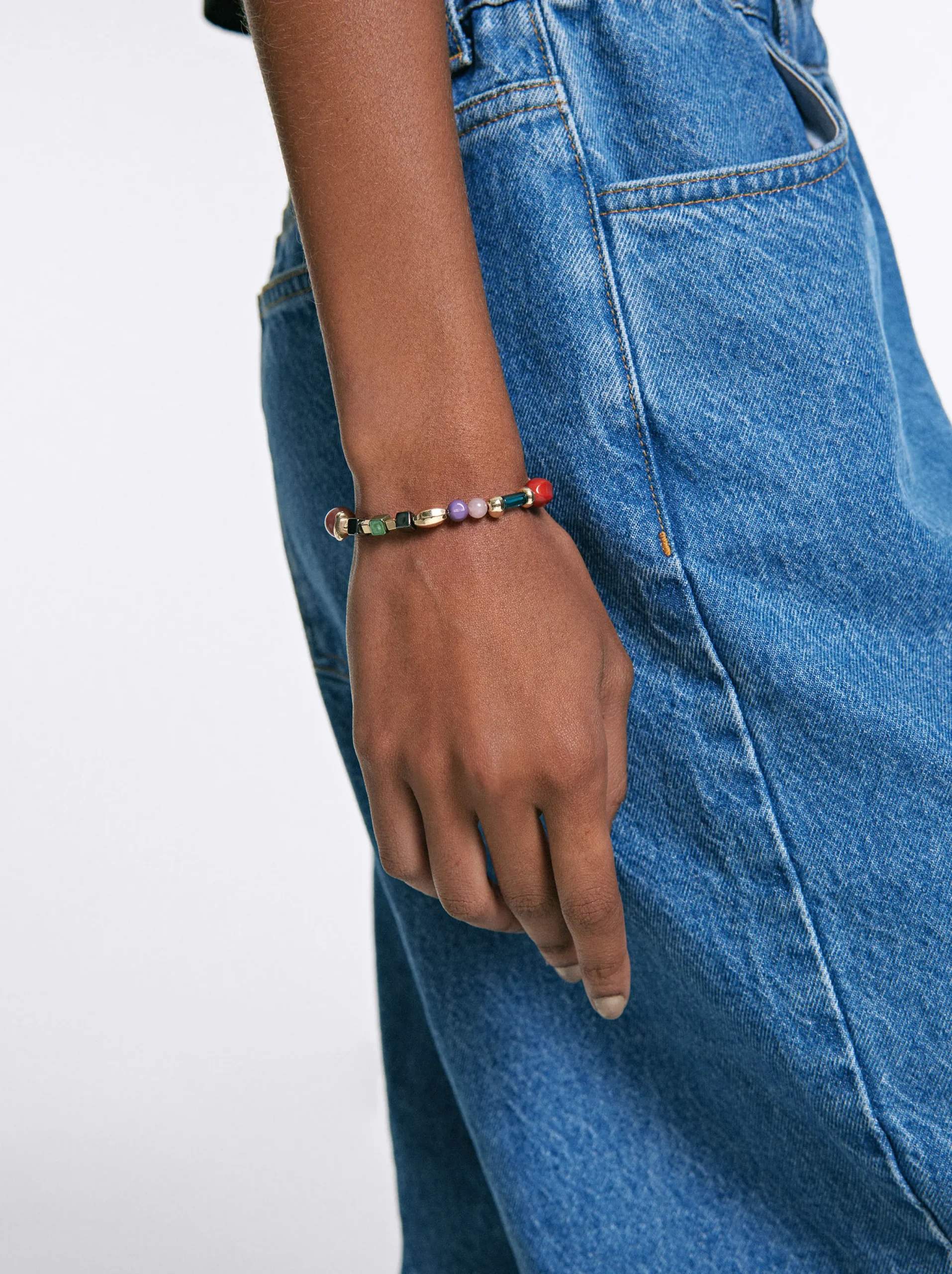 PARFOIS Pulsera Elástica Multicolor Multicor Flash Sale