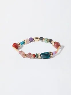 PARFOIS Pulsera El&aacute;stica Multicolor Multicor Flash Sale