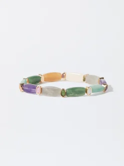 PARFOIS Pulsera Elástica Multicolor Multicor Fashion