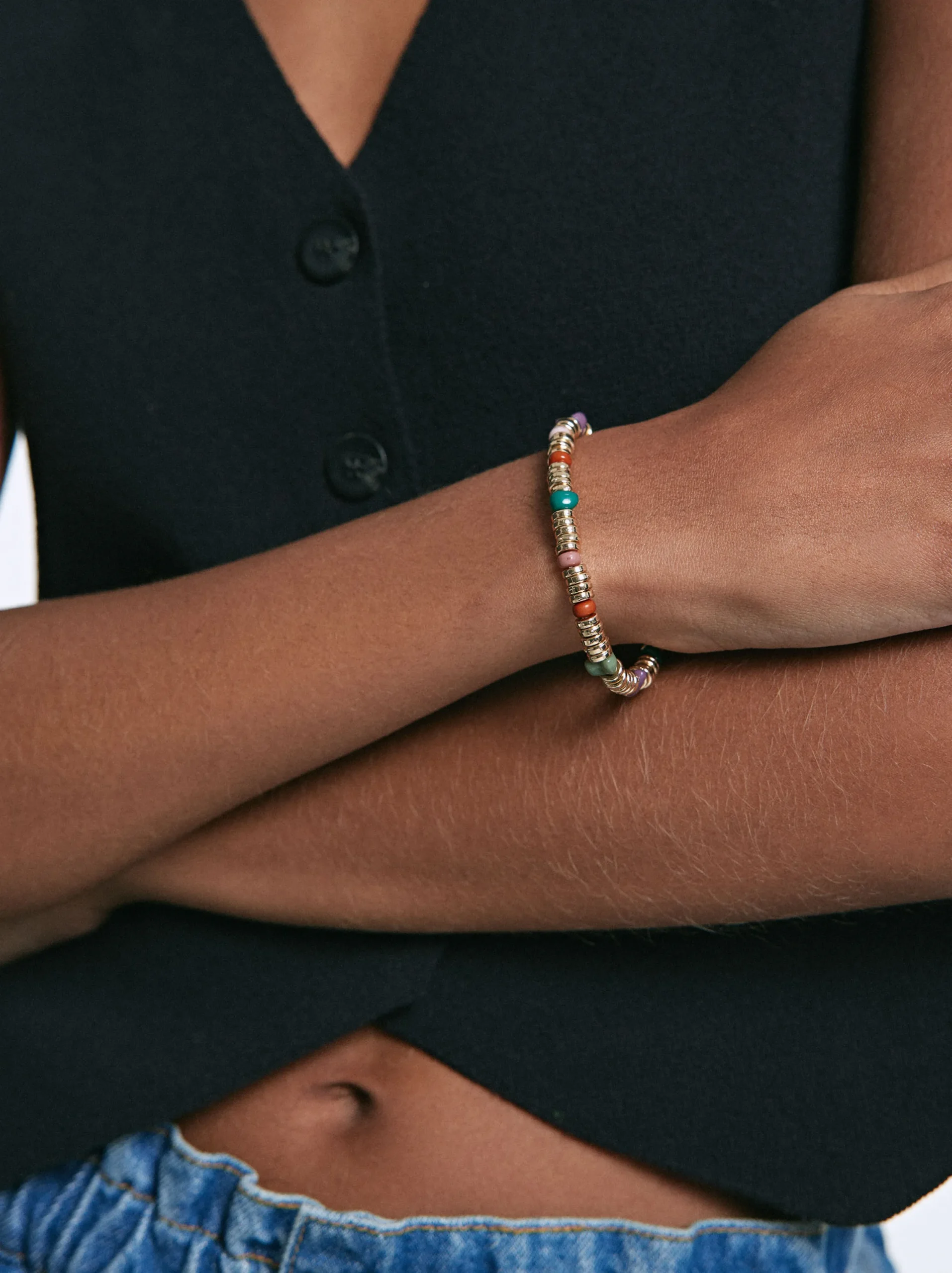PARFOIS Pulsera Elástica Multicolor Multicor Discount