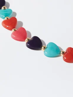 PARFOIS Pulsera Elástica Resina Multicor Outlet