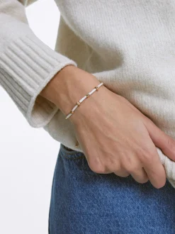 PARFOIS Pulsera Esmaltada Beige Best