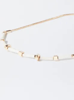 PARFOIS Pulsera Esmaltada Beige Best