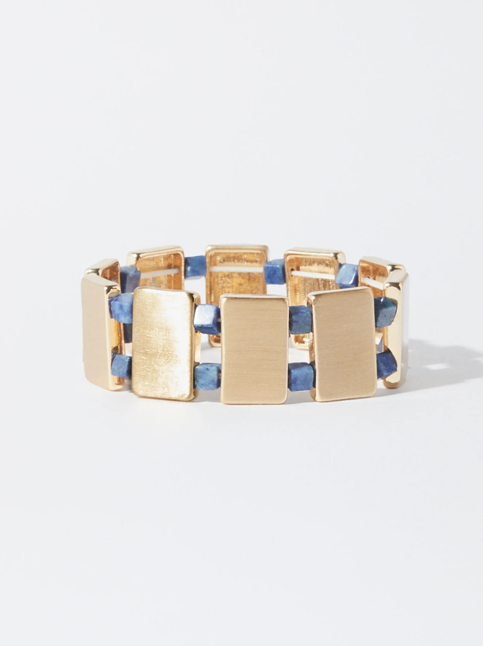PARFOIS Pulsera Piedra Natural Azul Sale