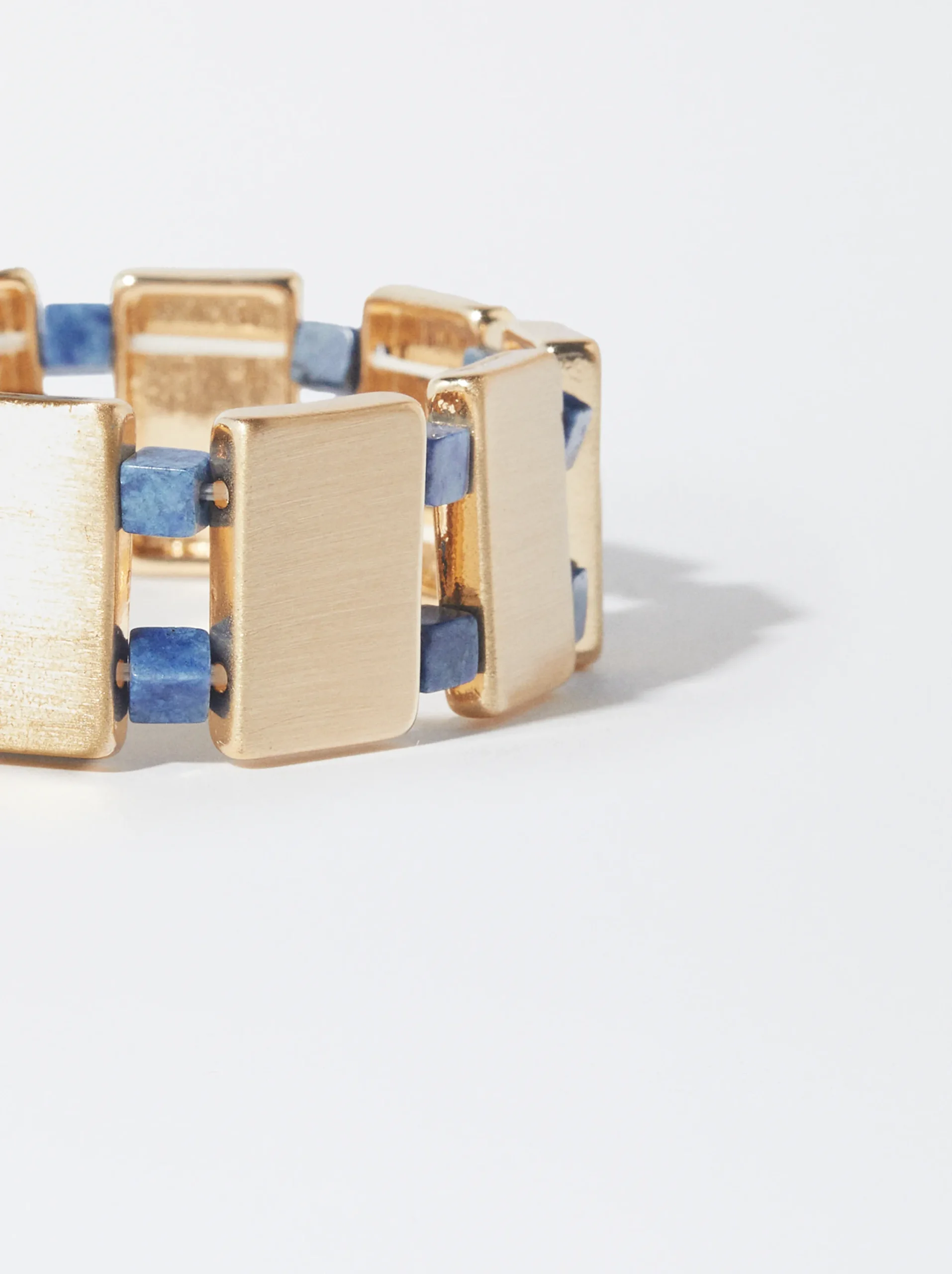 PARFOIS Pulsera Piedra Natural Azul Sale
