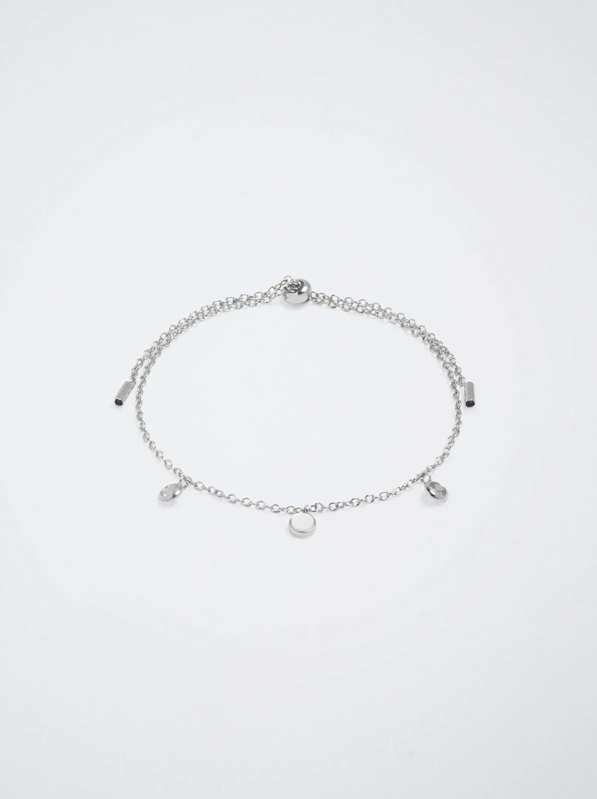 PARFOIS Pulsera Plateada Con Concha Plateado Cheap