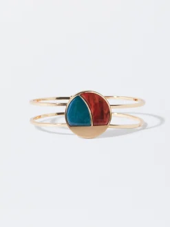PARFOIS Pulsera Rígida Doble Multicor Sale