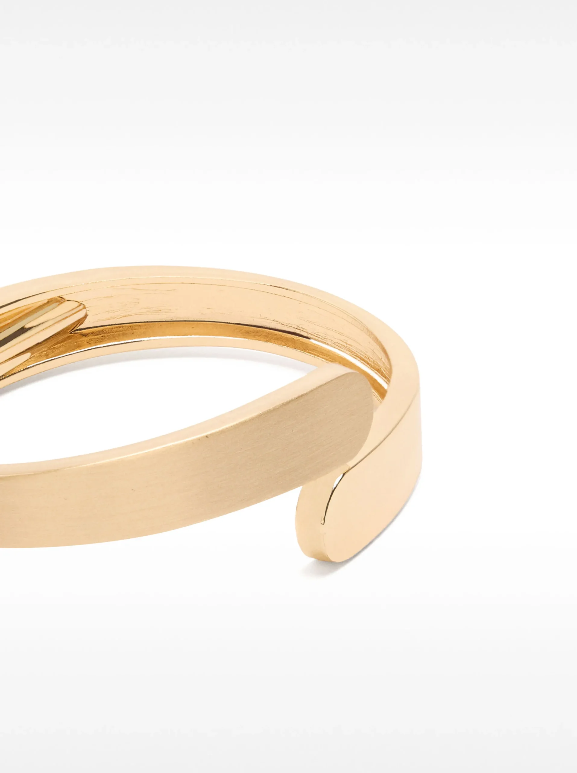 PARFOIS Pulsera Rígida Dorada Dorado Flash Sale
