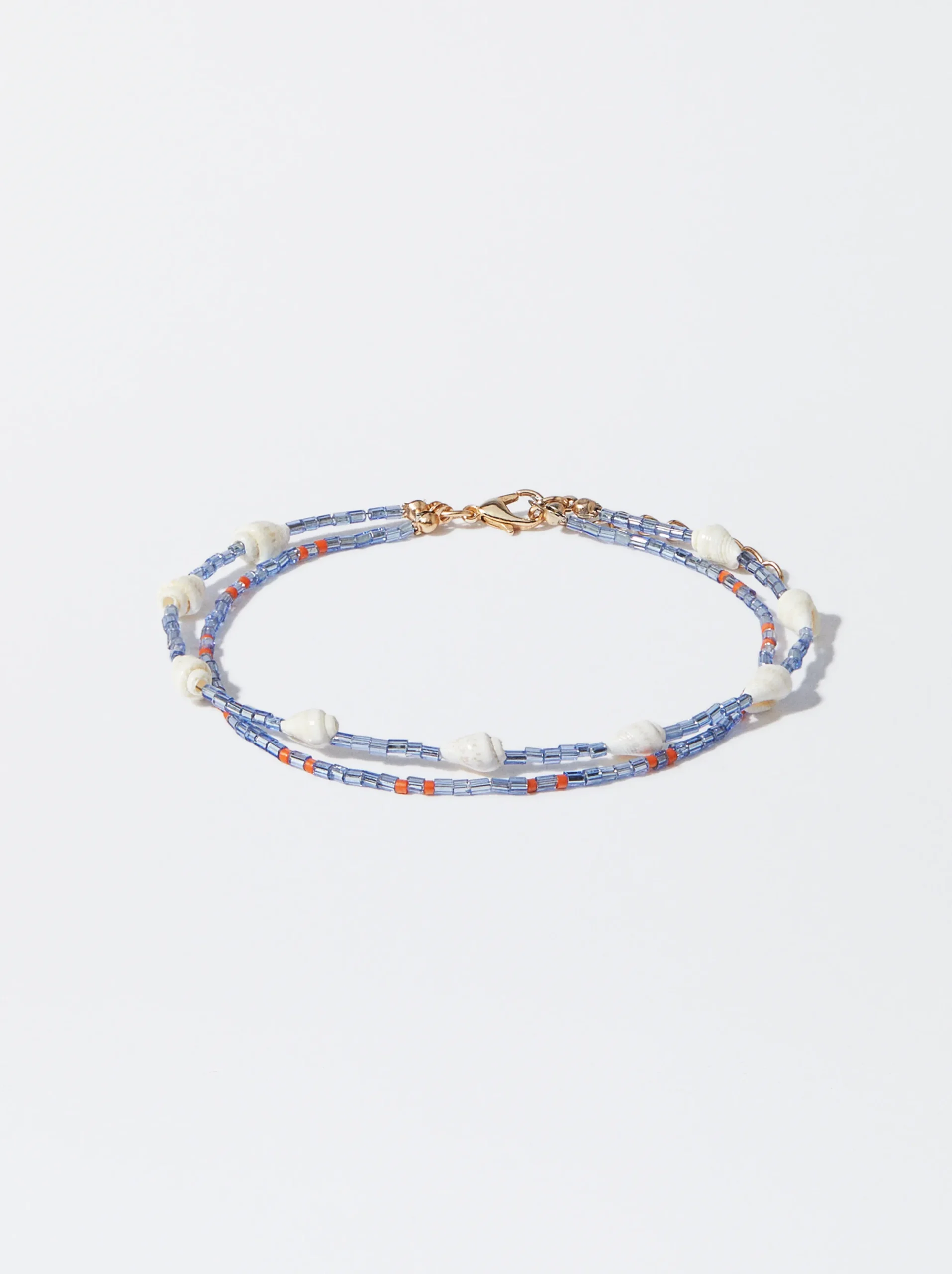 PARFOIS Pulsera Tobillera Con Conchas Multicor Outlet