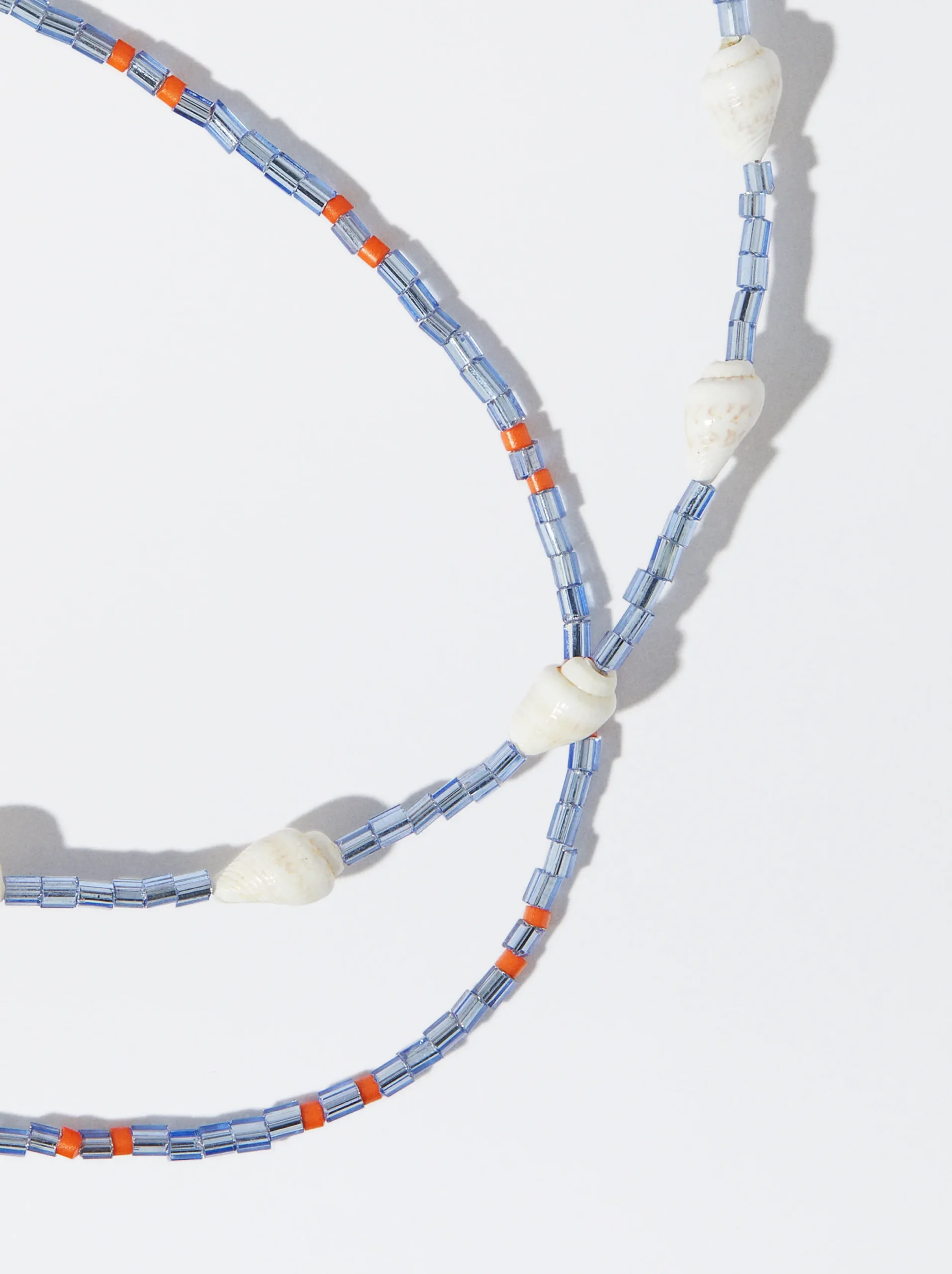 PARFOIS Pulsera Tobillera Con Conchas Multicor Outlet