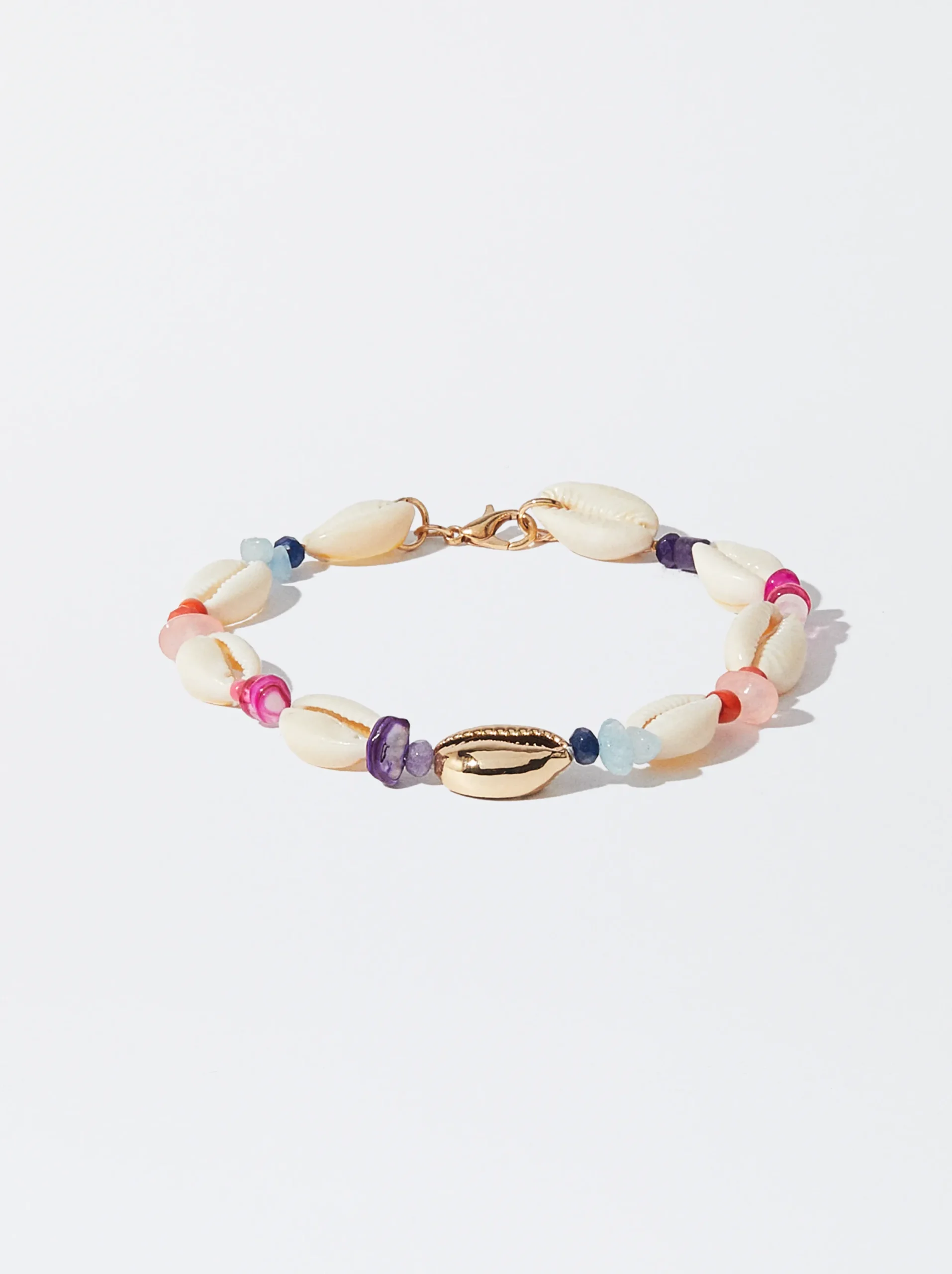 PARFOIS Pulsera Tobillera Con Conchas Multicor Sale