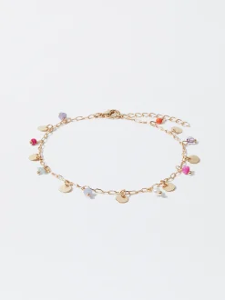 PARFOIS Pulsera Tobillera Con Piedra Multicor Flash Sale