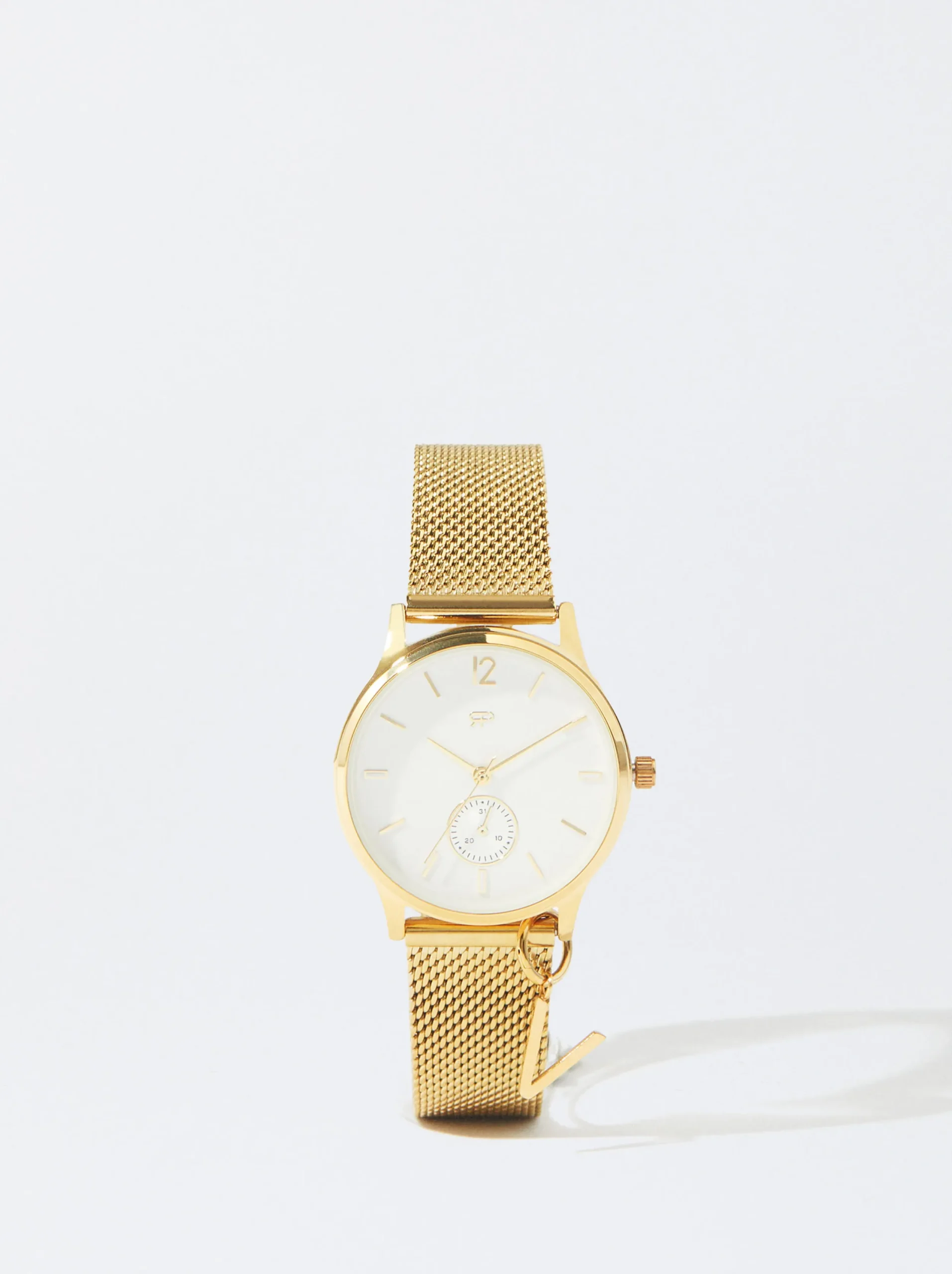PARFOIS Reloj Acero Personalizable Dorado Outlet