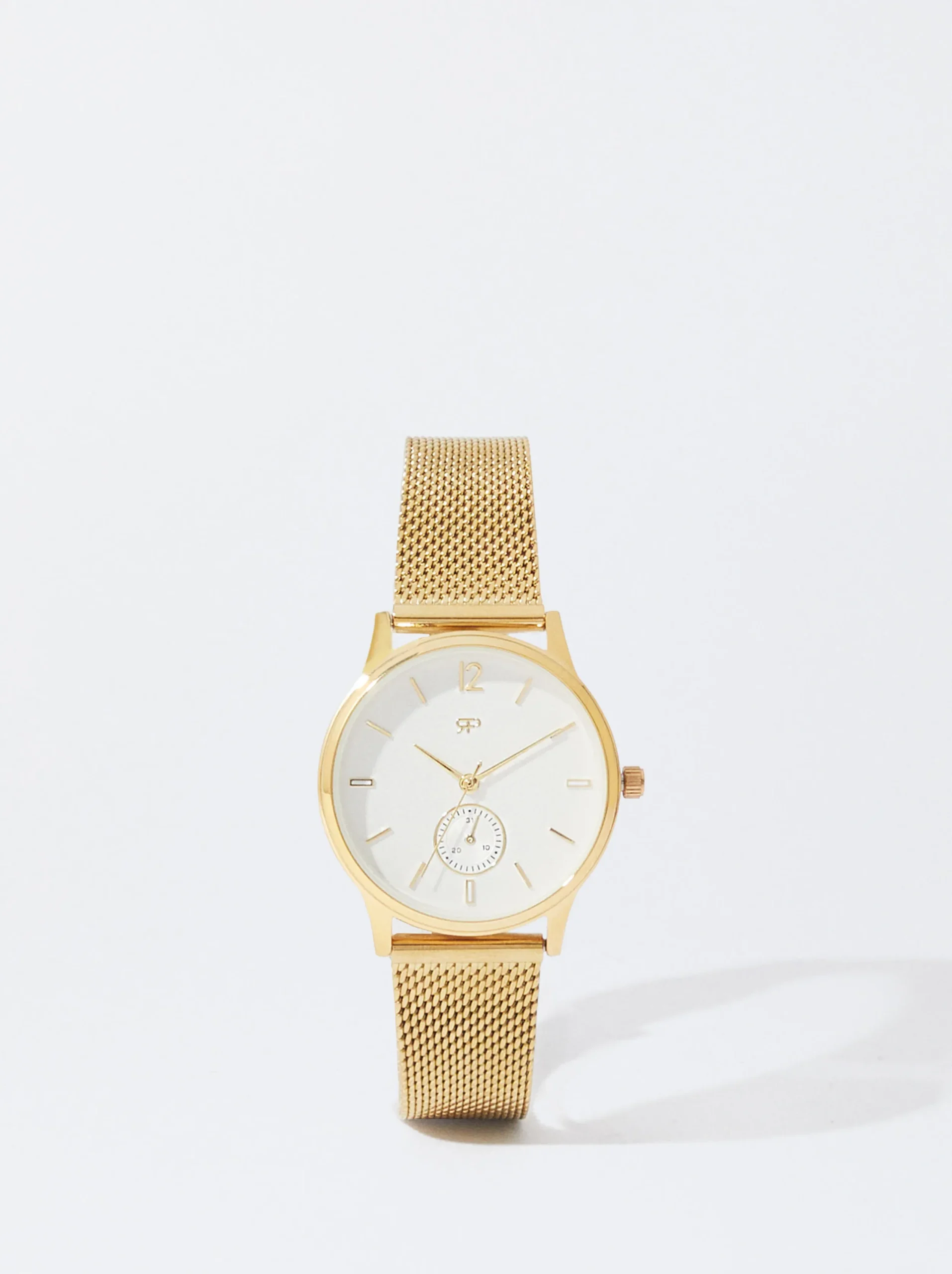 PARFOIS Reloj Acero Personalizable Dorado Outlet