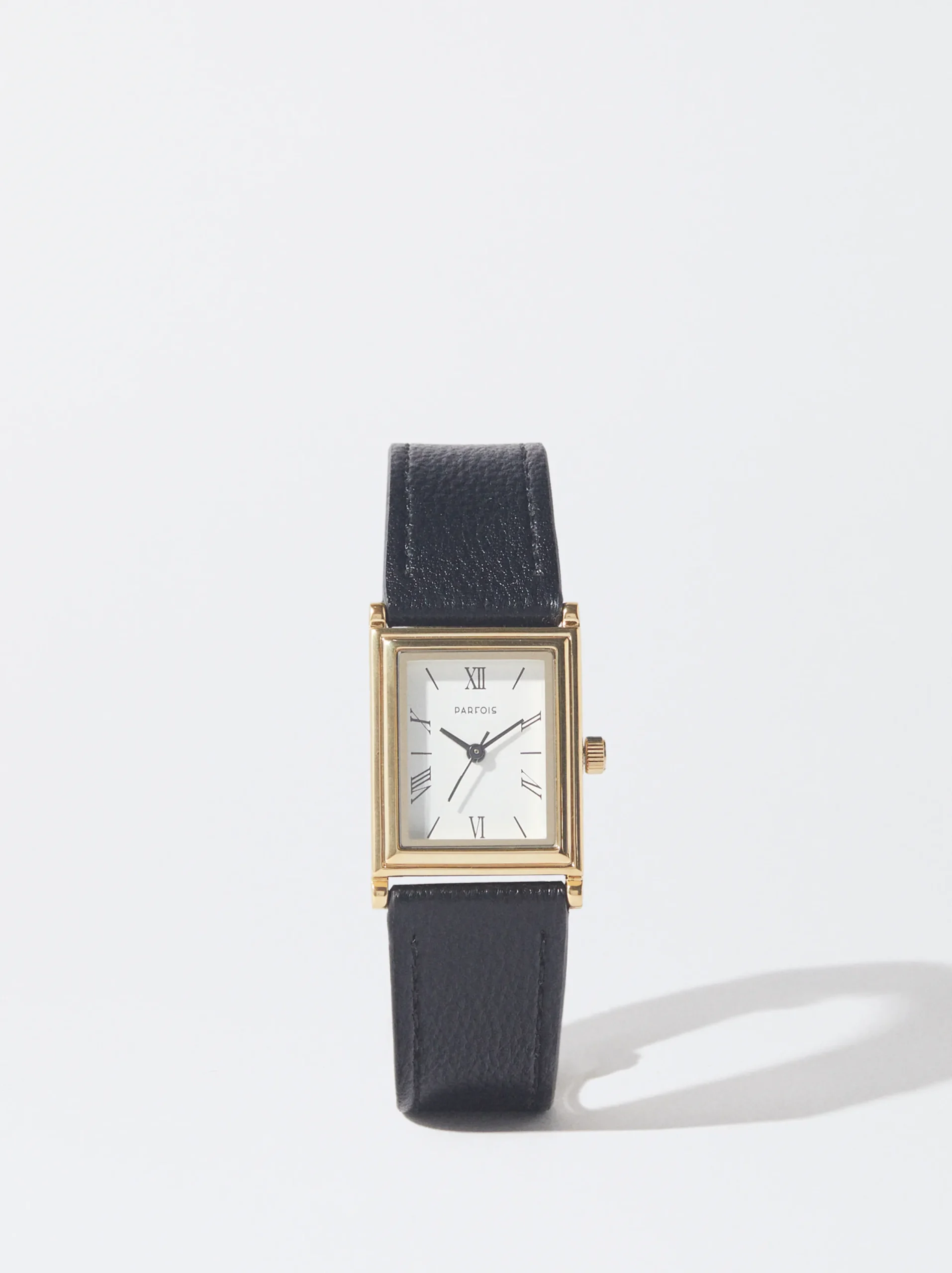 PARFOIS Reloj Con Caja Cuadrada Negro Clearance
