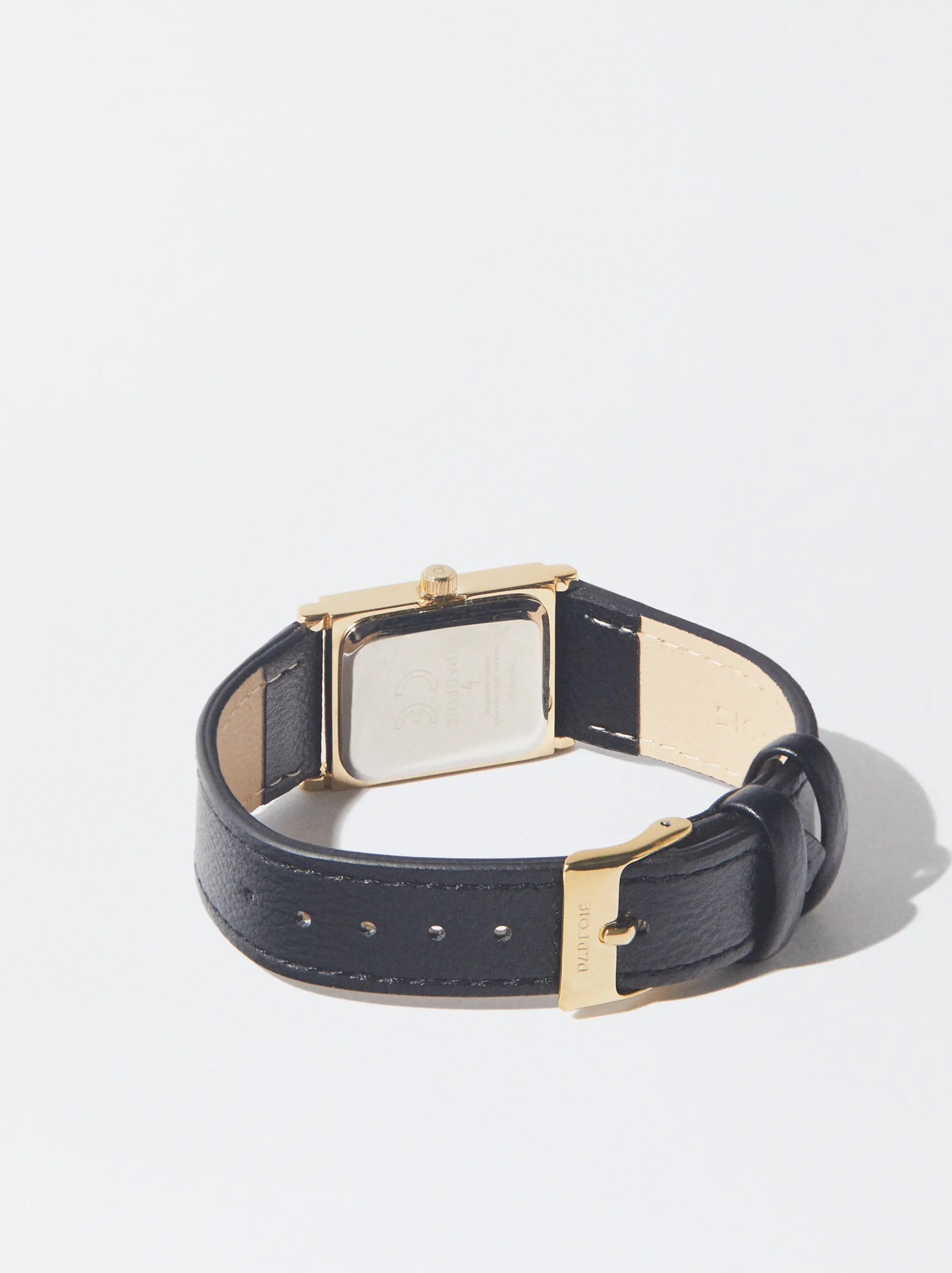 PARFOIS Reloj Con Caja Cuadrada Negro Clearance