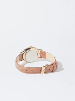 PARFOIS Reloj Con Caja Redonda Camel Store