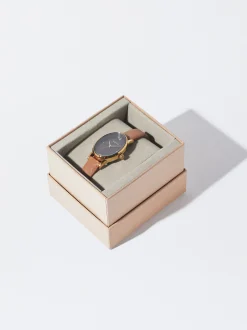 PARFOIS Reloj Con Caja Redonda Camel Store