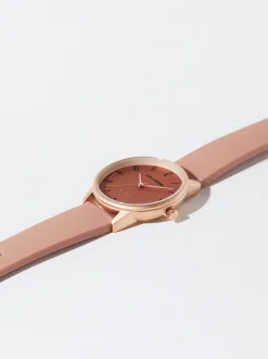 PARFOIS Reloj Correa De Silicona Rosa Cheap