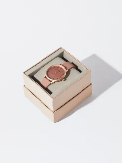 PARFOIS Reloj Correa De Silicona Rosa Cheap