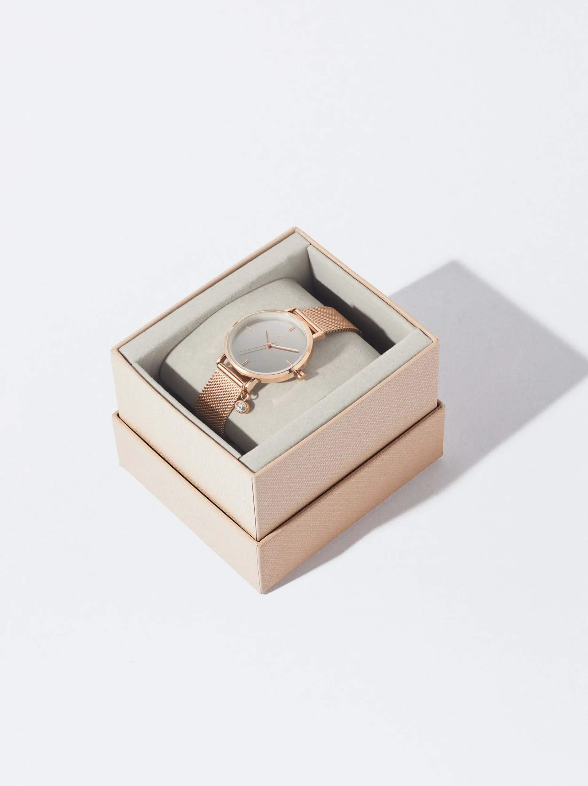 PARFOIS Reloj De Acero Oro Rosa Sale