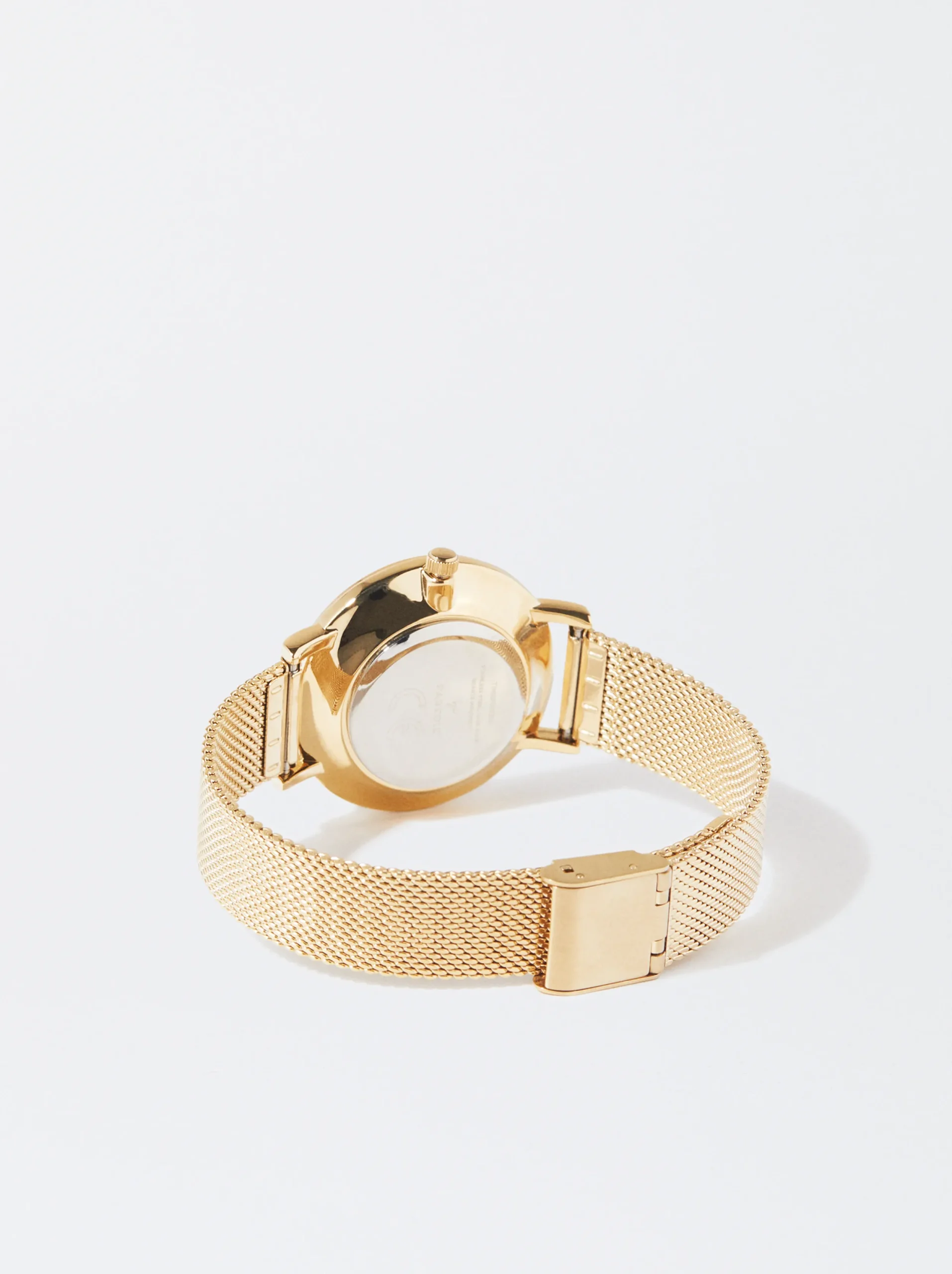 PARFOIS Reloj De Pulsera De Acero Dorado Hot