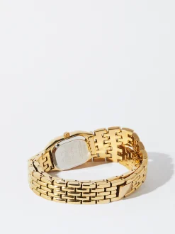 PARFOIS Reloj Pulsera Doble Dorado New