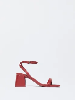PARFOIS Sandalia Tacón Pulsera Rojo Online