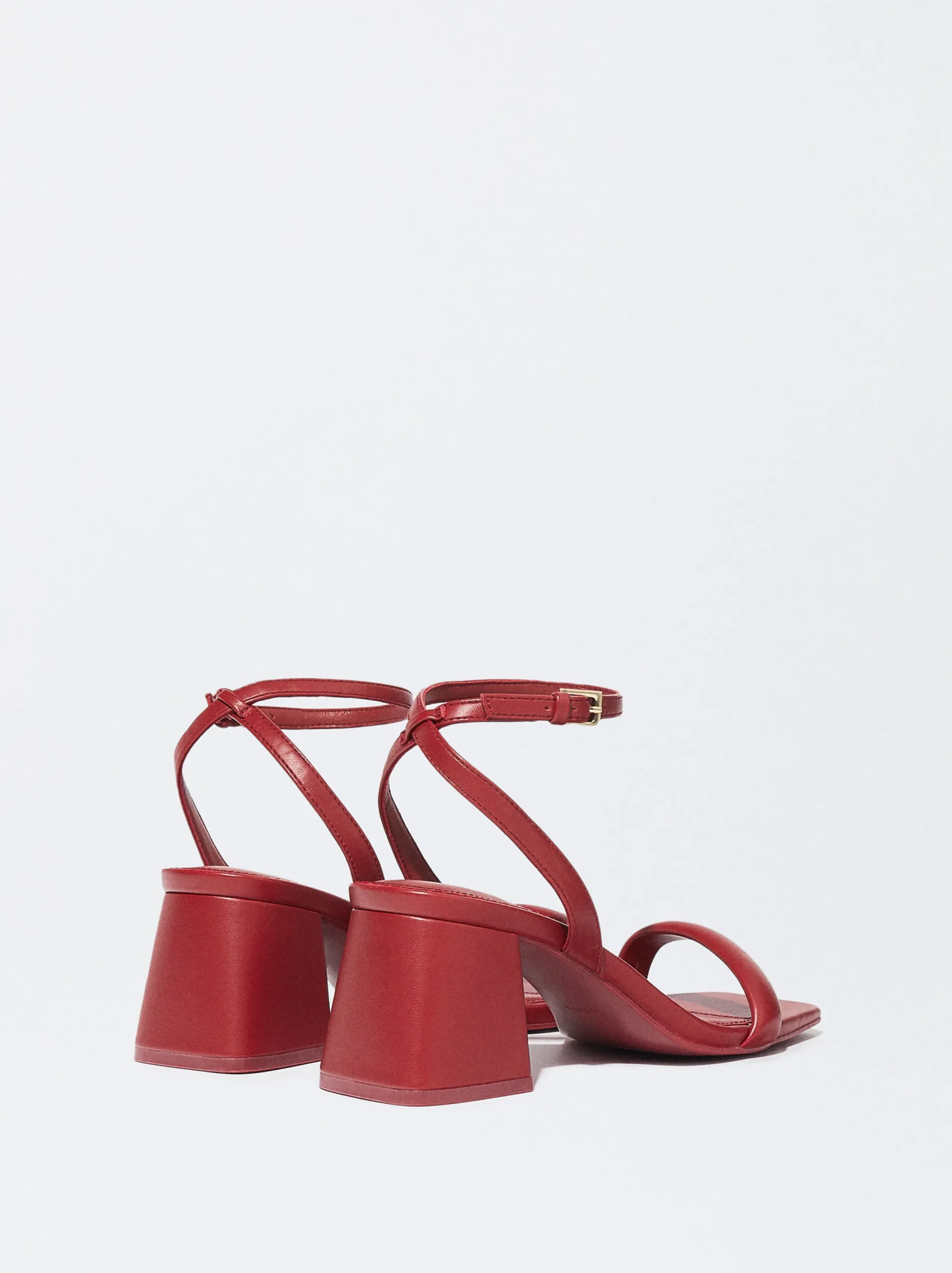 PARFOIS Sandalia Tacón Pulsera Rojo Online
