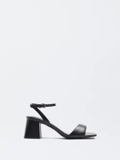 PARFOIS Sandalia Tacón Pulsera Negro Best Sale