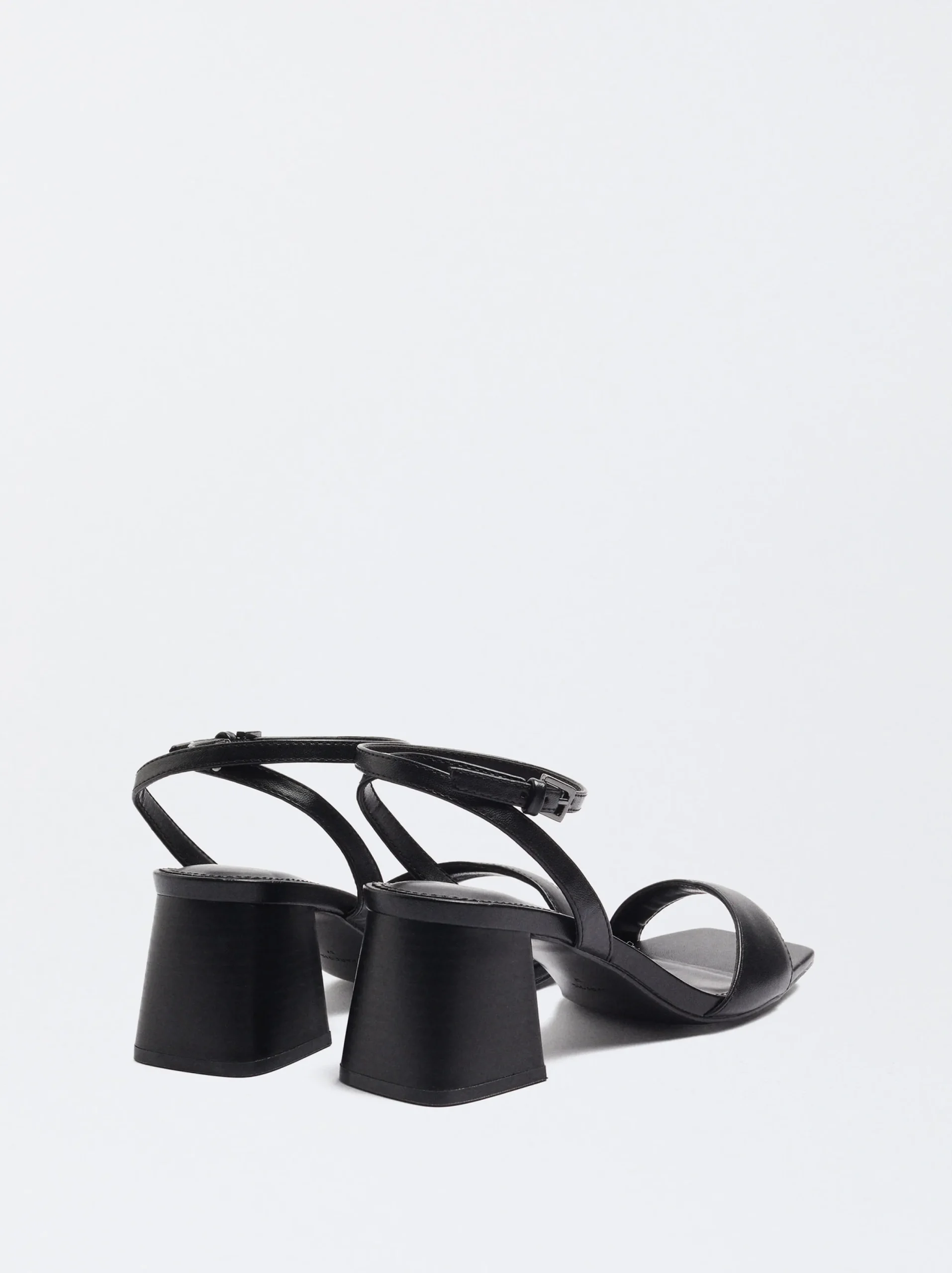 PARFOIS Sandalia Tacón Pulsera Negro Best Sale