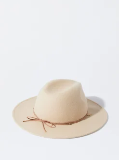 PARFOIS Sombrero De Lana Beige Hot