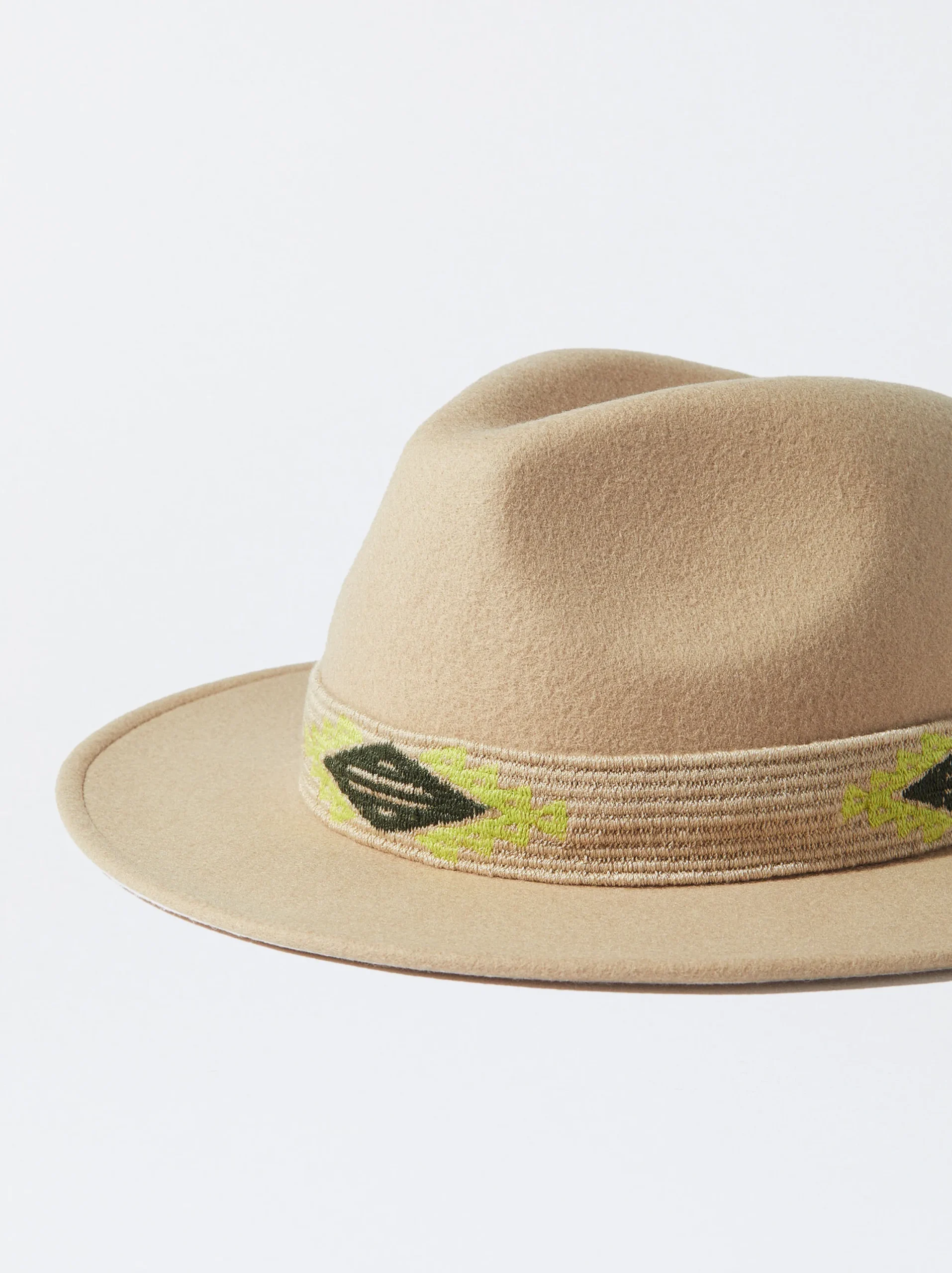 PARFOIS Sombrero De Punto Marrón Discount