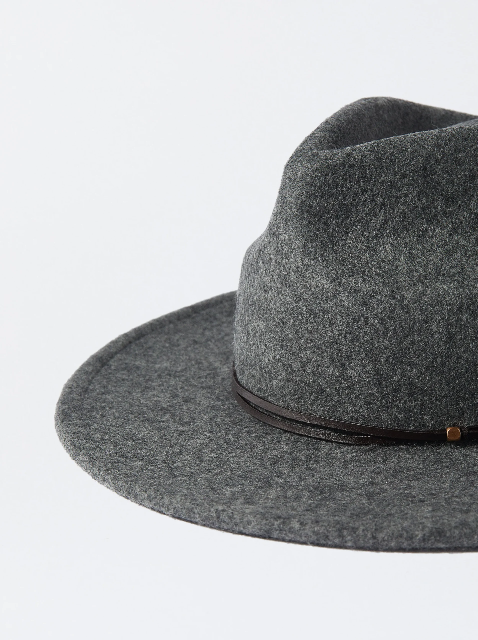 PARFOIS Sombrero De Punto Gris Flash Sale