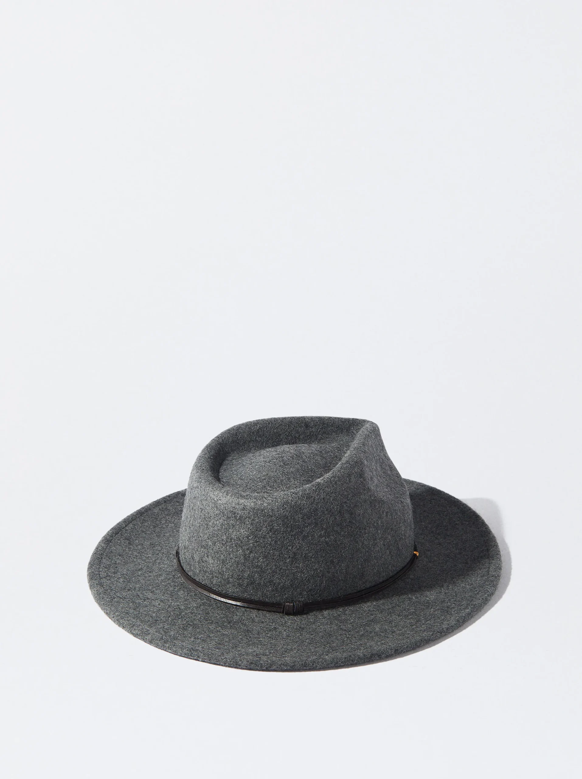 PARFOIS Sombrero De Punto Gris Flash Sale