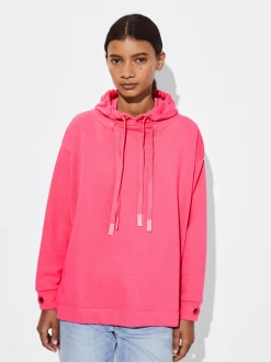 PARFOIS Sudadera Algodón Con Capucha Fucsia Cheap