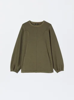 PARFOIS Sudadera De Algodón Caqui Online