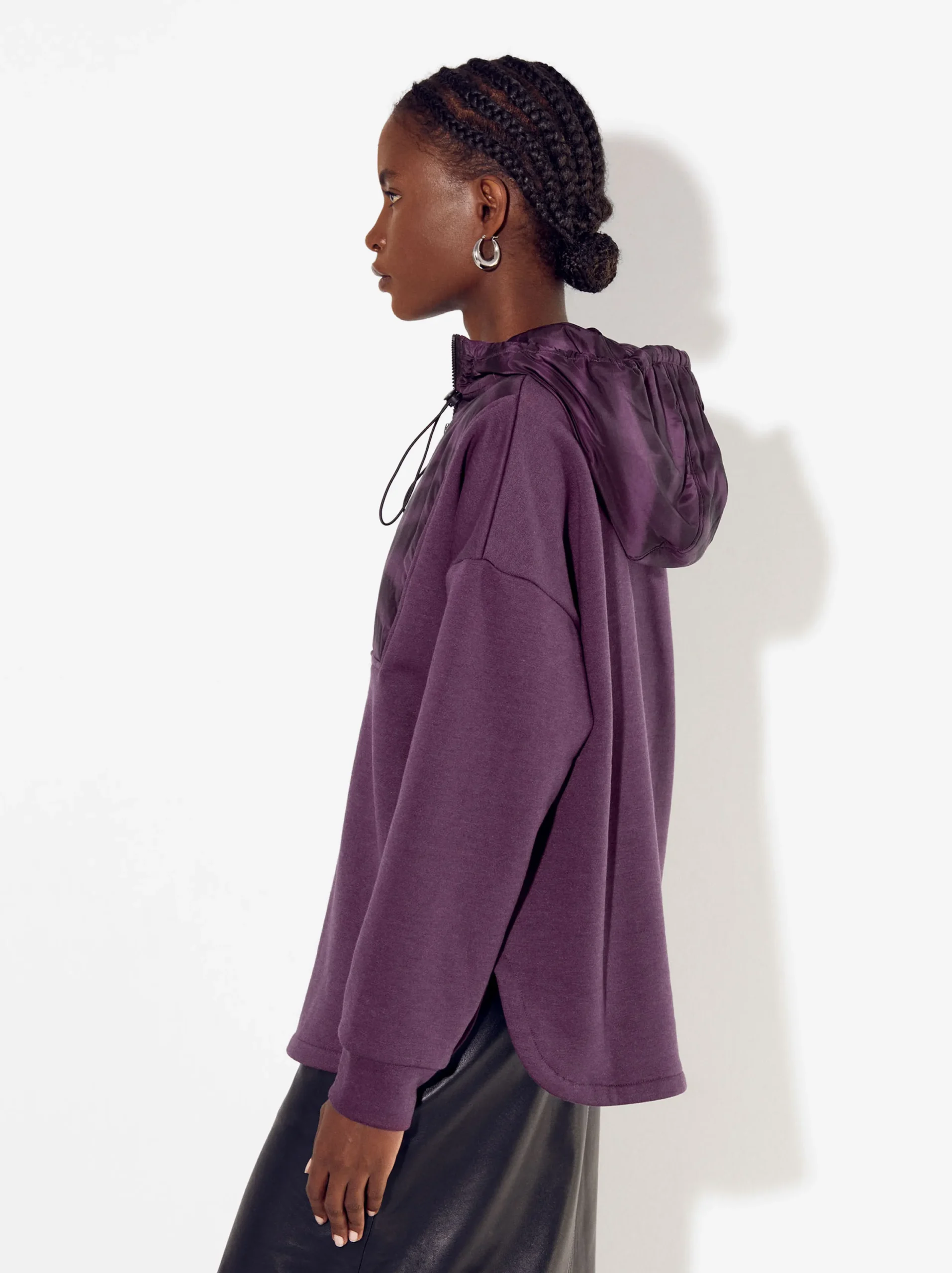 PARFOIS Sudadera De Algodón Con Capucha Multicor Hot