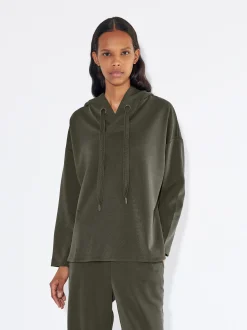 PARFOIS Sudadera Modal Capucha Caqui Cheap