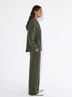 PARFOIS Sudadera Modal Capucha Caqui Cheap