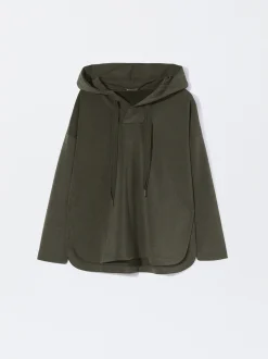 PARFOIS Sudadera Modal Capucha Caqui Cheap