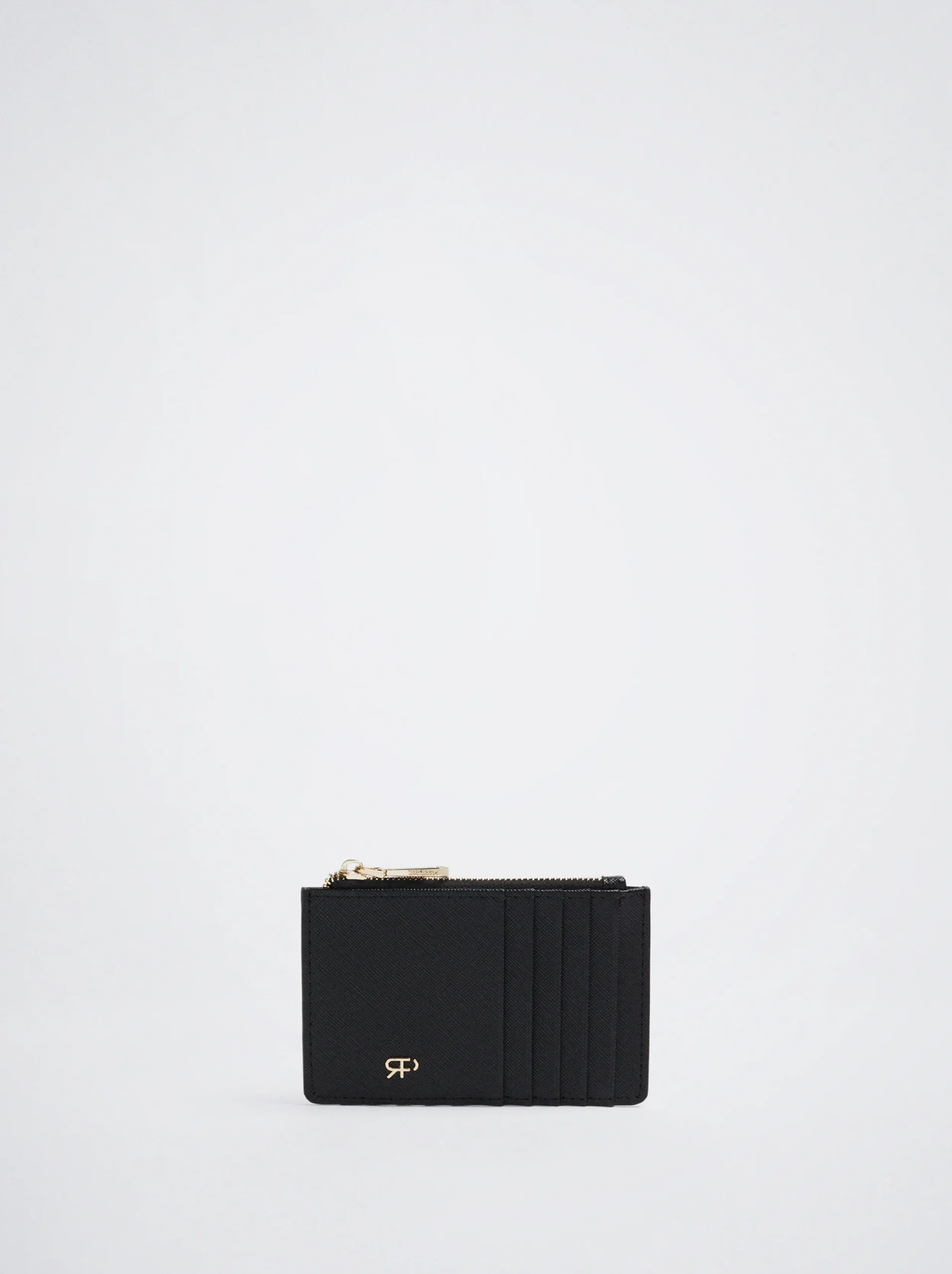 PARFOIS Tarjetero Básico Negro Cheap