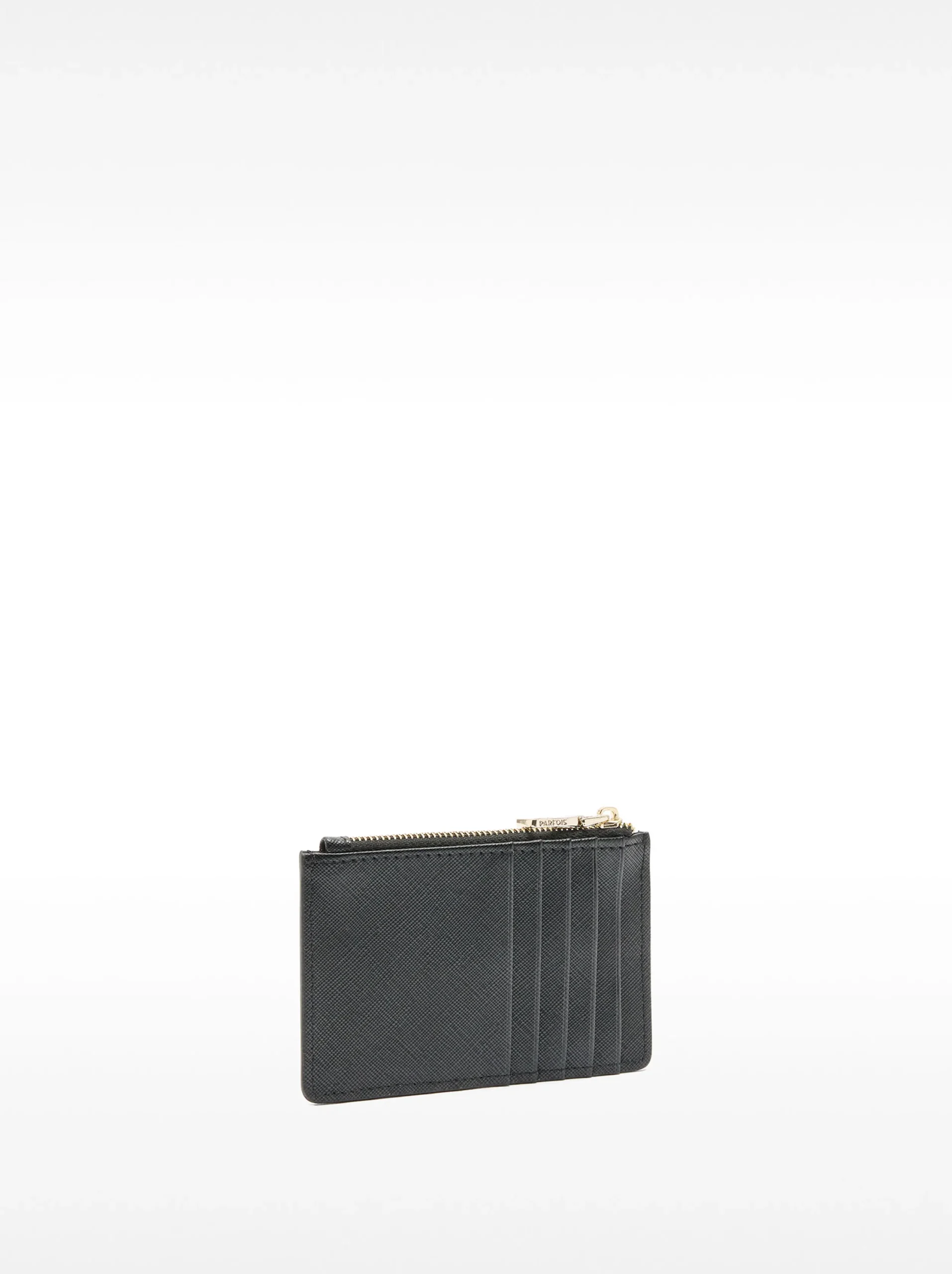PARFOIS Tarjetero Básico Negro Cheap