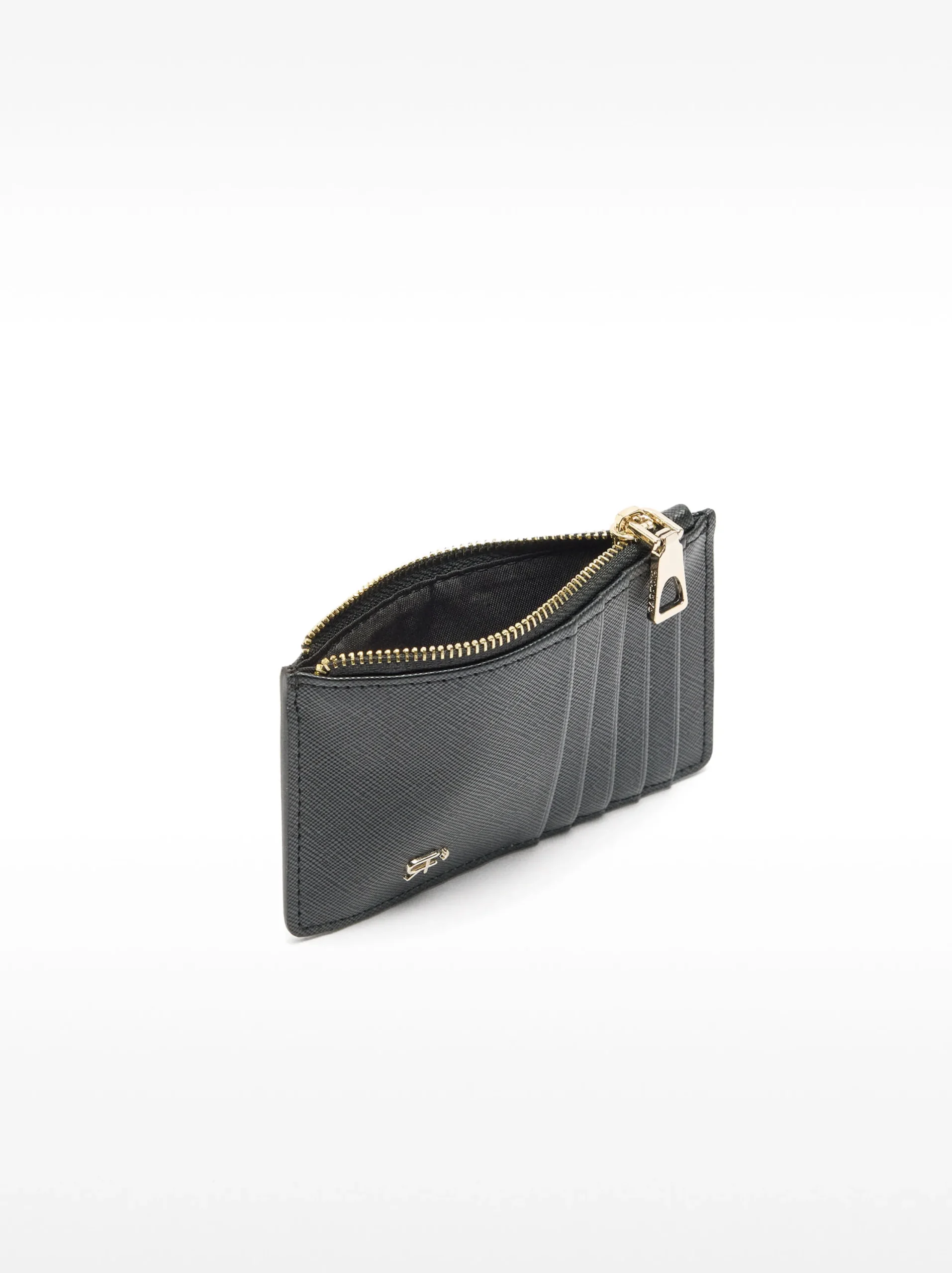 PARFOIS Tarjetero Básico Negro Cheap