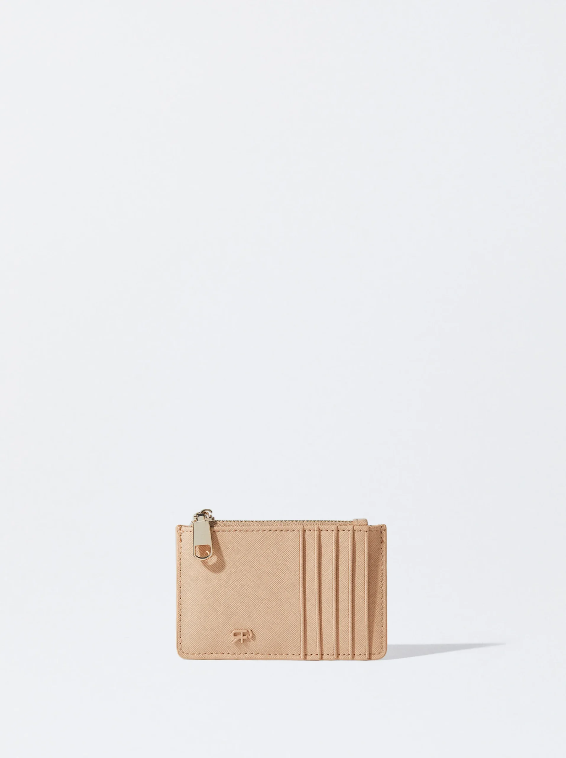 PARFOIS Tarjetero Básico Beige Cheap