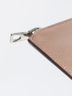 PARFOIS Tarjetero B&aacute;sico Oro Rosa Discount