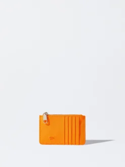 PARFOIS Tarjetero Básico Naranja New