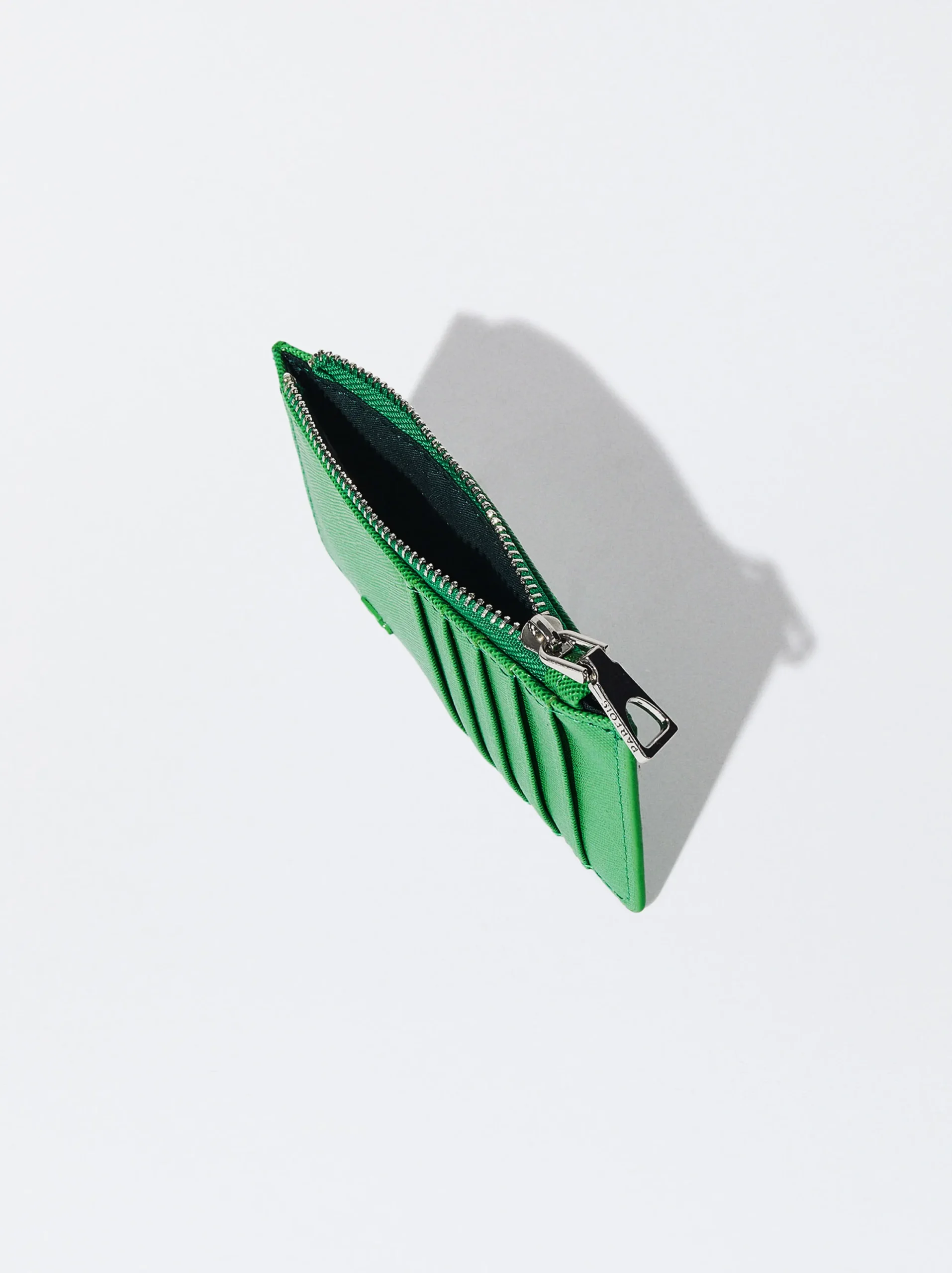 PARFOIS Tarjetero Básico Verde Cheap